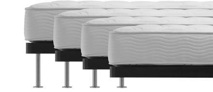 ヘッドボードの高さ比較の写真